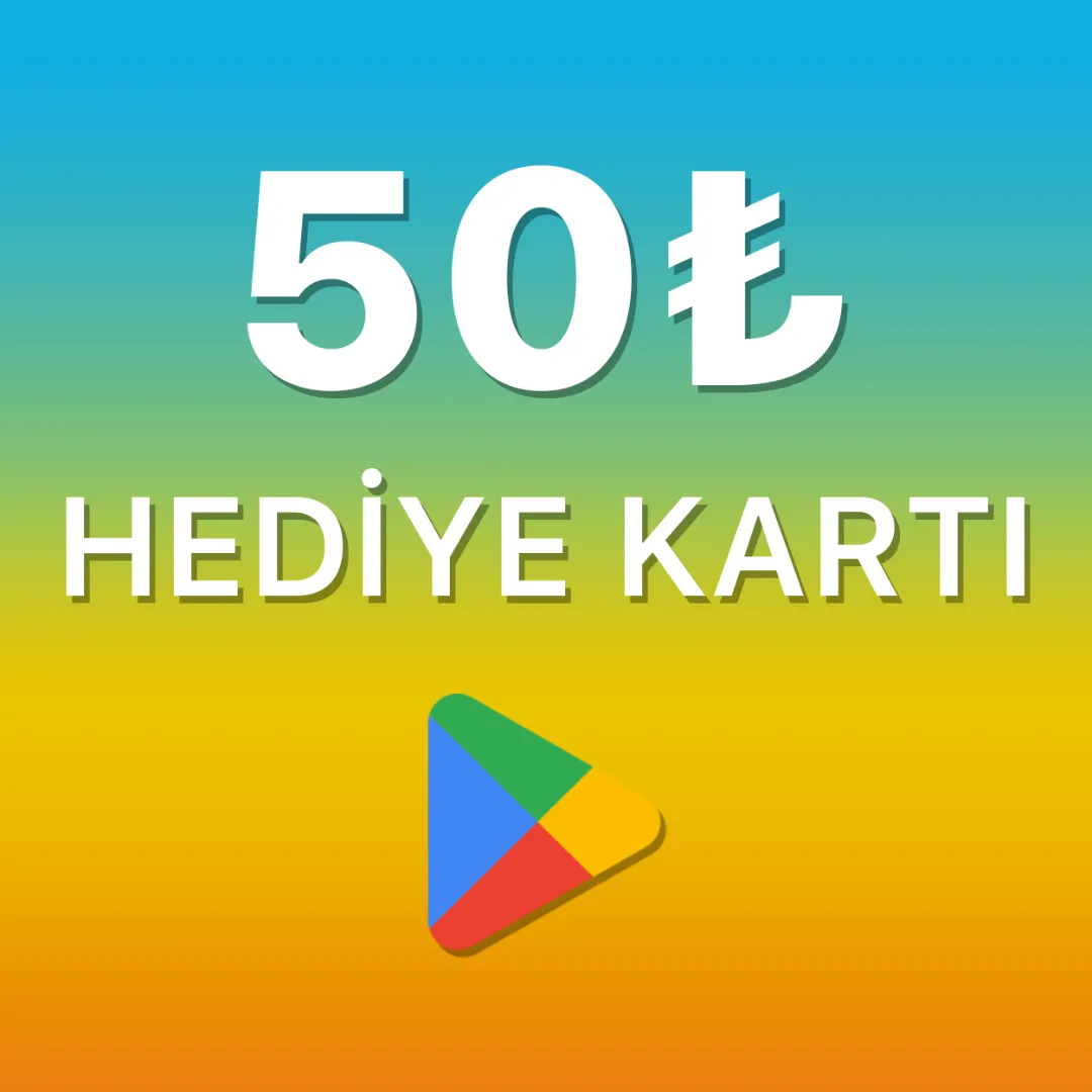 Google Play 50 TL